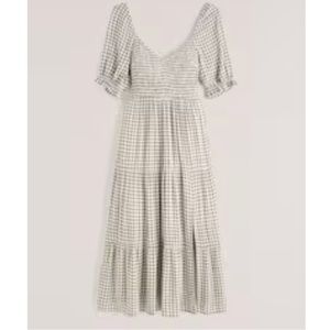 COPY - Abercrombie short sleeve smocked dress